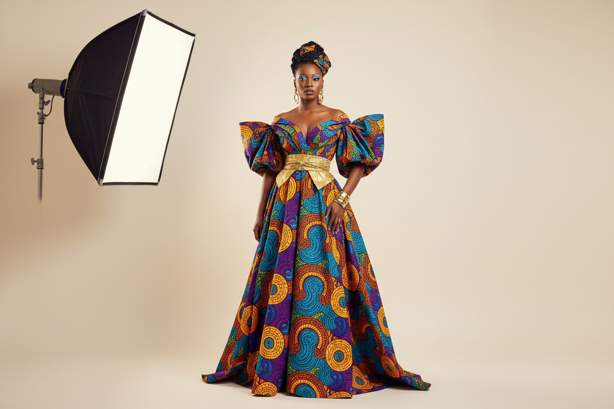 Le monde de l'imprimerie africaine : Ankara, Kente, Kitenge,Massai