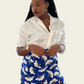Jupe Portefeuille Beyonce bleu
