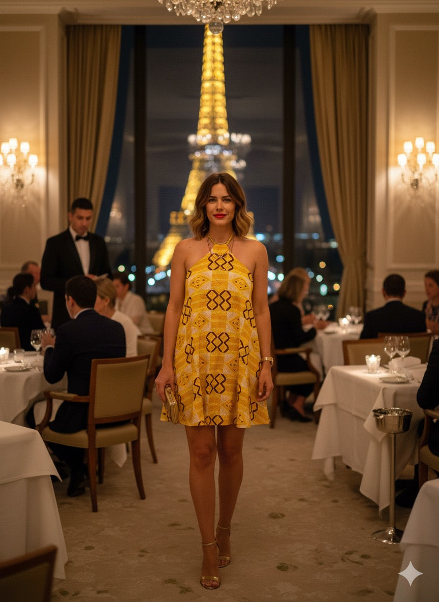 Robe-short dos nu Michelle